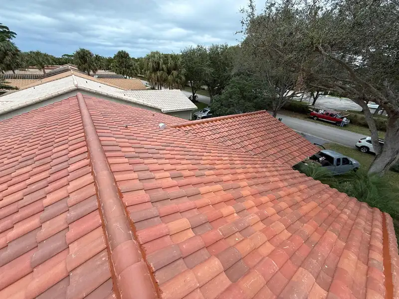Roof of Concrete & Clay Tiles
